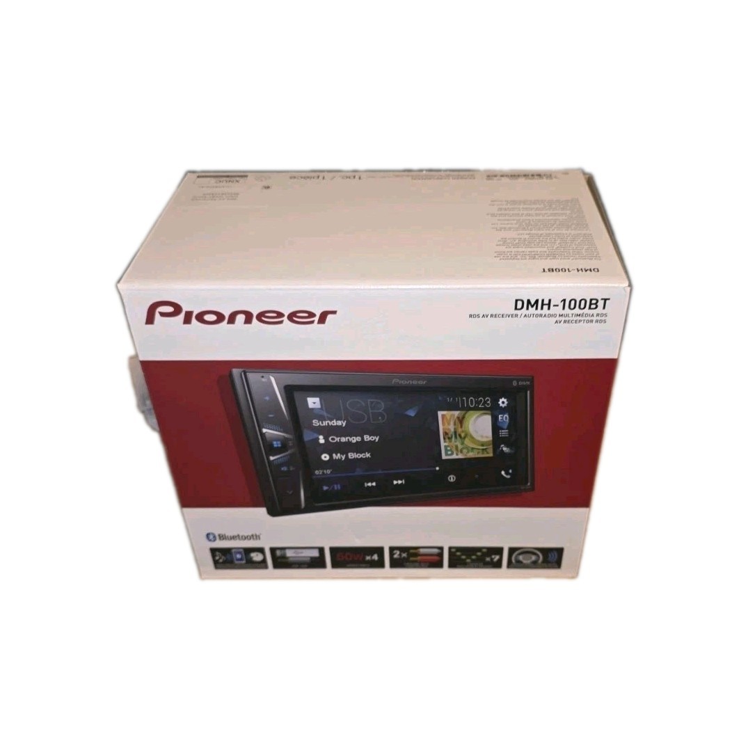 Pioneer DMH-100BT 6.2″ Touchscreen Double DinReceiver Stereo Bluetooth Android