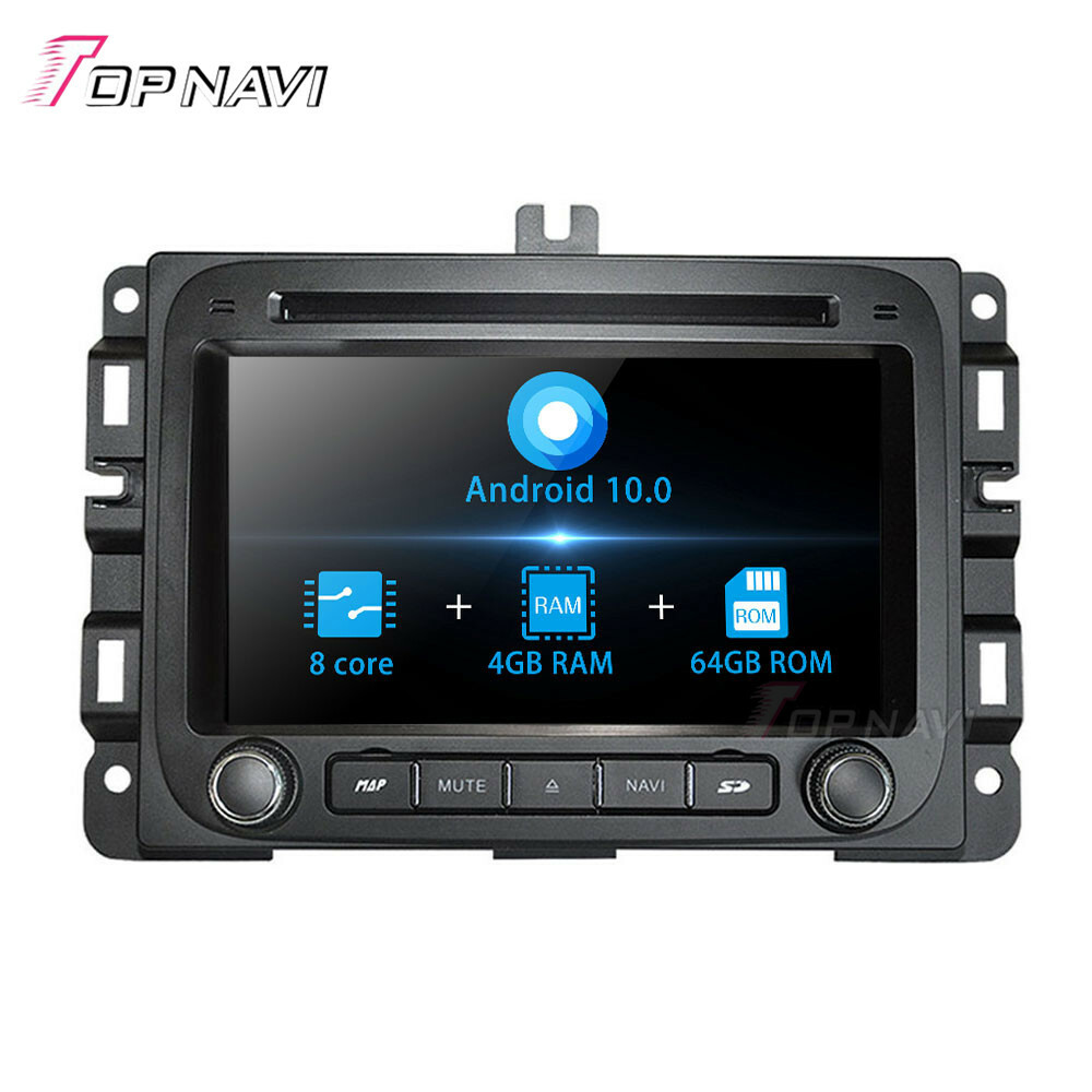 Android Unit For Jeep Dodge RAM 1500 2014-2017 4+64GB Car GPS Navi Stereo Radio