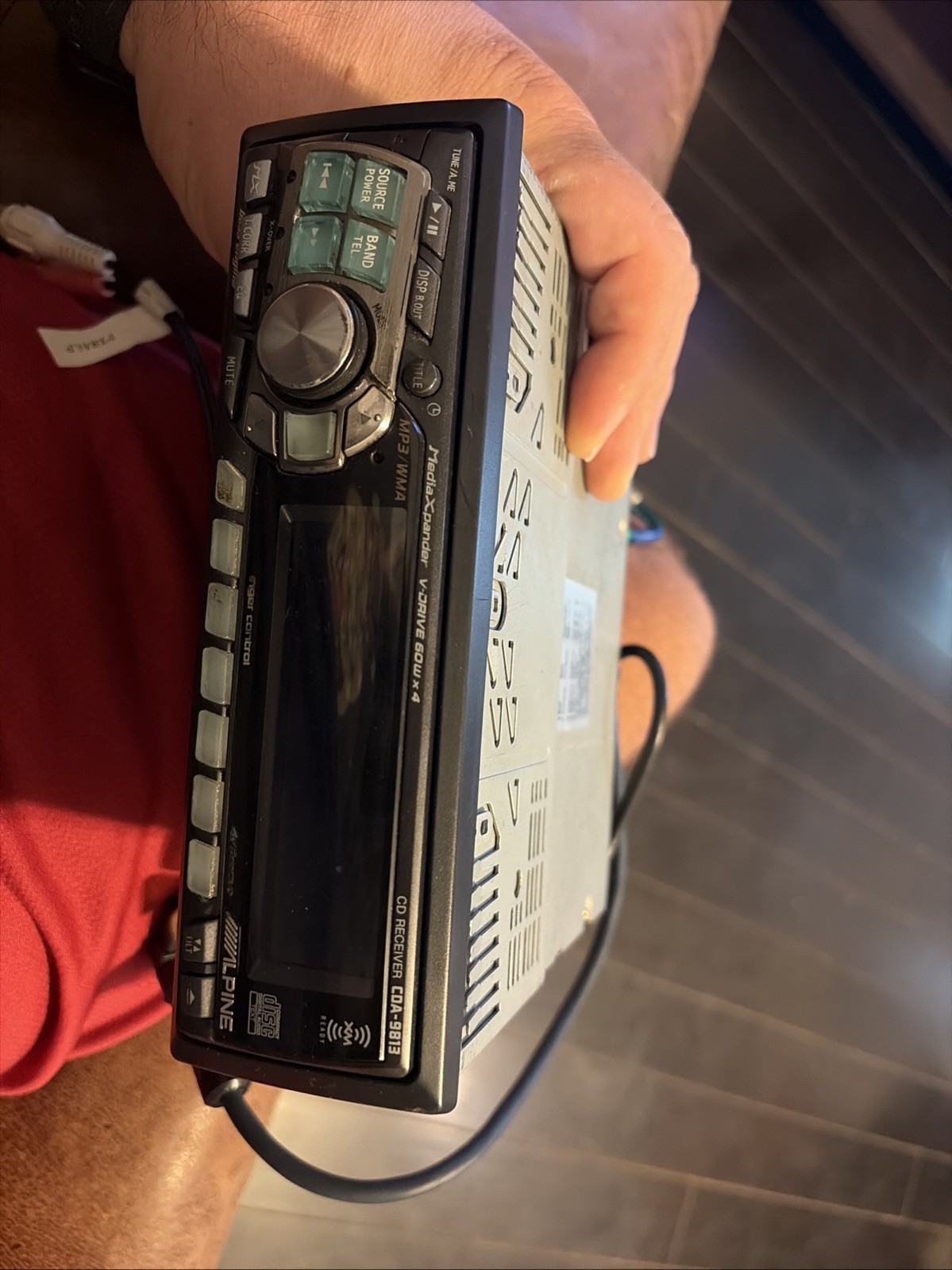 Alpine CDA-9813 Cd Player Car Stereo Receiver Radio Deck