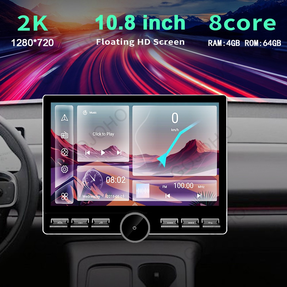 Android 15 For Jeep Cherokee KL 2015-2018 4+64GB Car Stereo Radio Carplay GPS