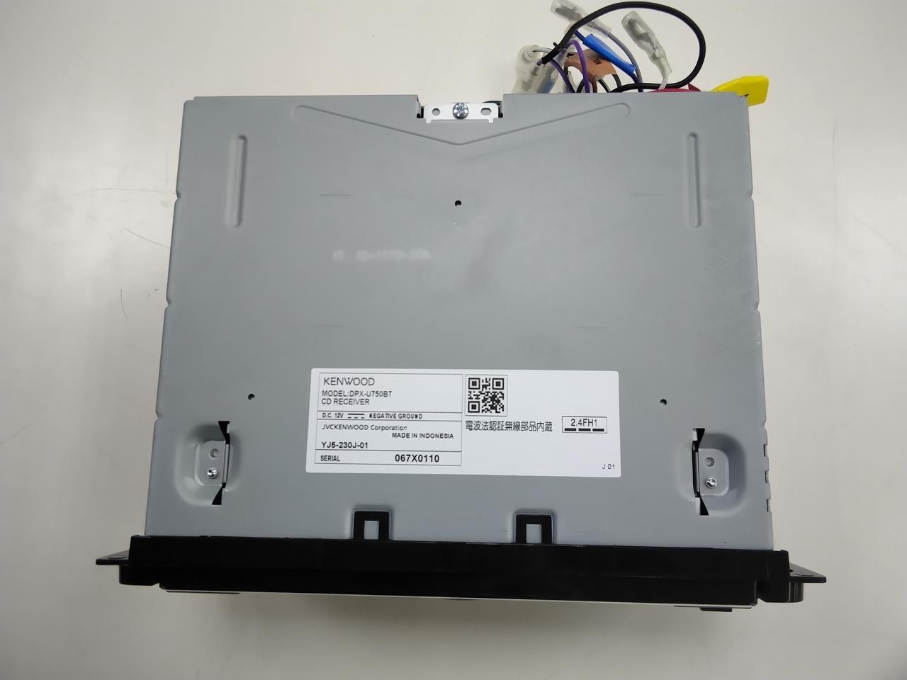 KENWOOD DPX-U750BT Car Audio CD Player, Good Condition From Japan