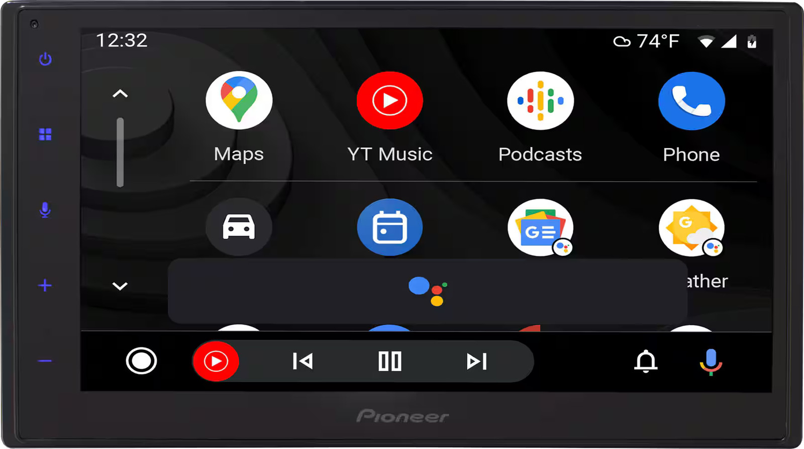 Pioneer – 6.8″ Apple CarPlay/Android Auto Bluetooth Digital Media (DM) Receiv…
