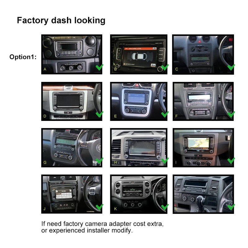 10″ Wireless CarPlay Android Auto Nakamichi BT For VW Tiguan Transporter SO