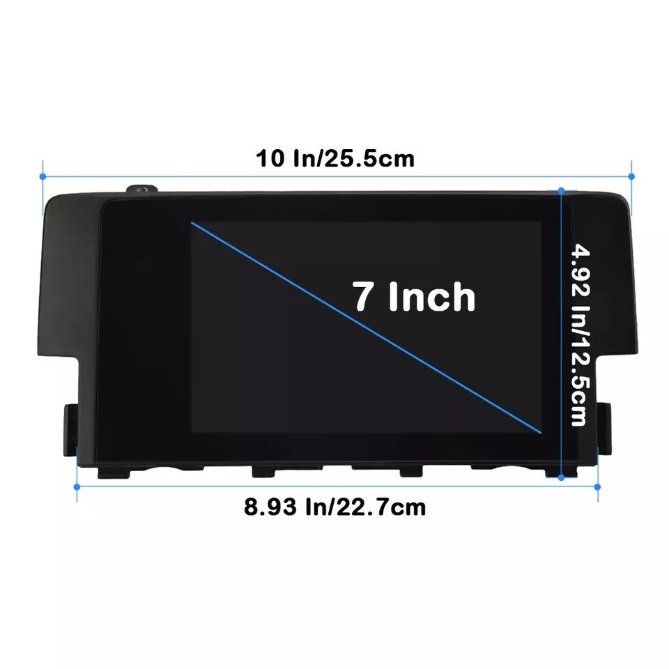 39710-TBA-A11 For Honda Civic Radio Navigation Display Touch Screen 2016-2018