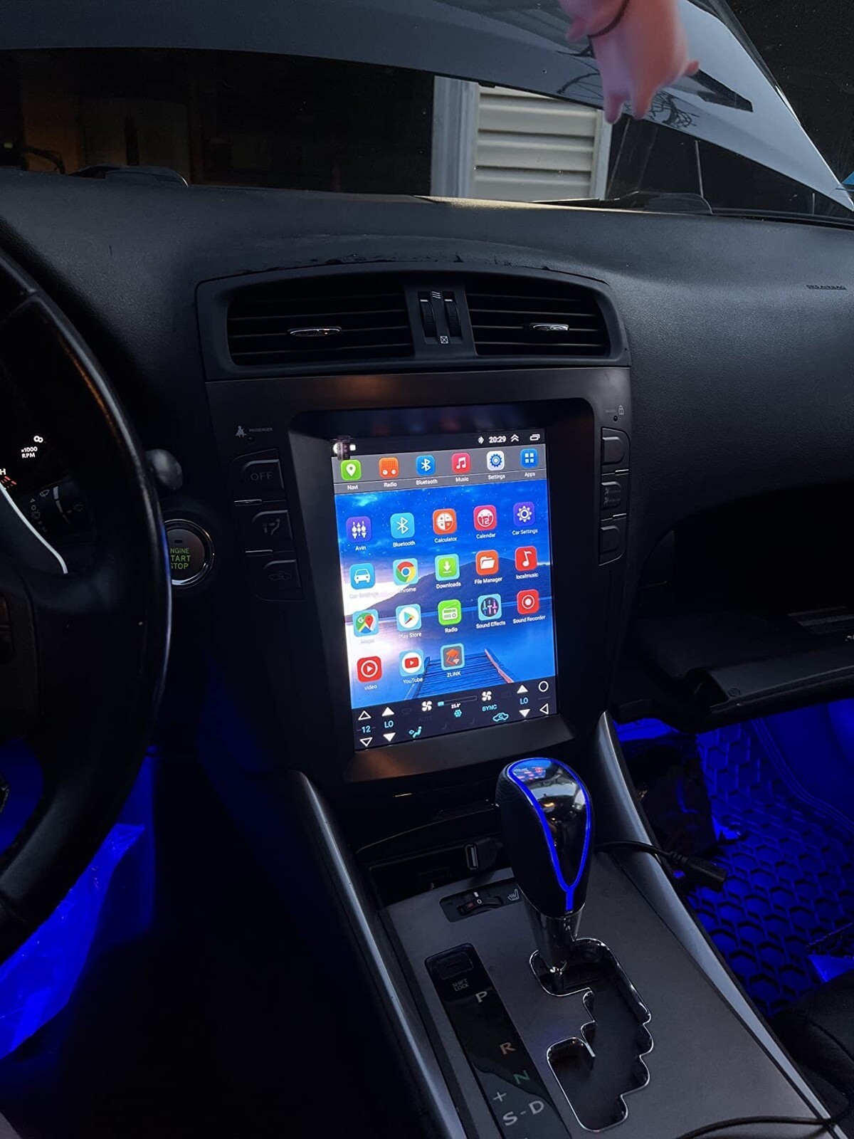10.4″ For Lexus IS250 IS350 2006-2012 Androind 14 Car Stereo Radio GPS Carplay