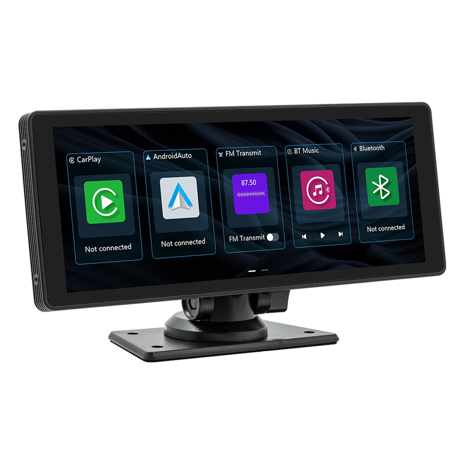 10.26″ Wireless Carplay Bluetooth Car MP5 Player HD Large Screen Recorder Camera