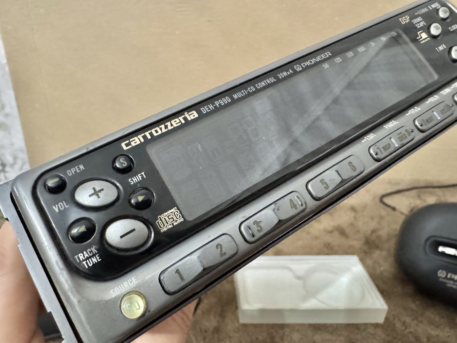 PIONEER CARROZZERIA DEH-P990 Car Radio Multi CD Receiver DSP Equalizer Old-Timer