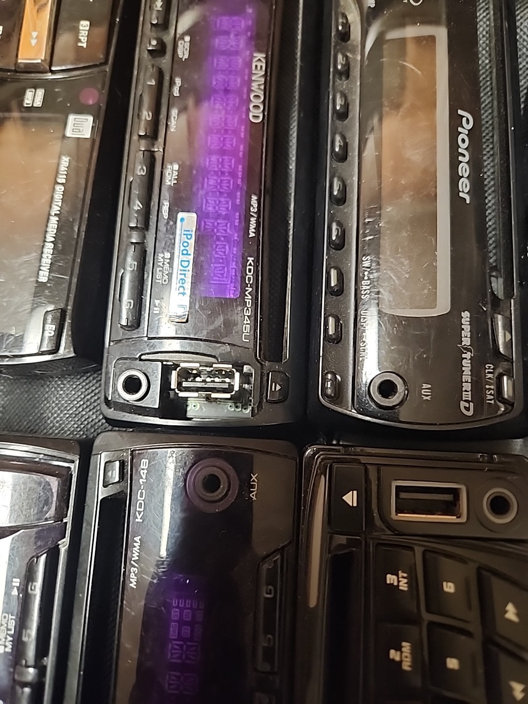 faceplate car stereo radio Sony,pioneer,Dual,jvc,kenwood (12face)