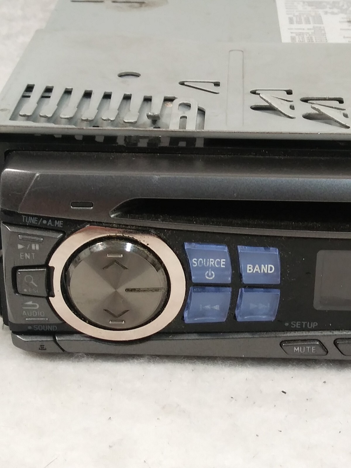 Alpine car stereo CDE-9872 Cd Player Receiver Parts Only Untested No Harness
