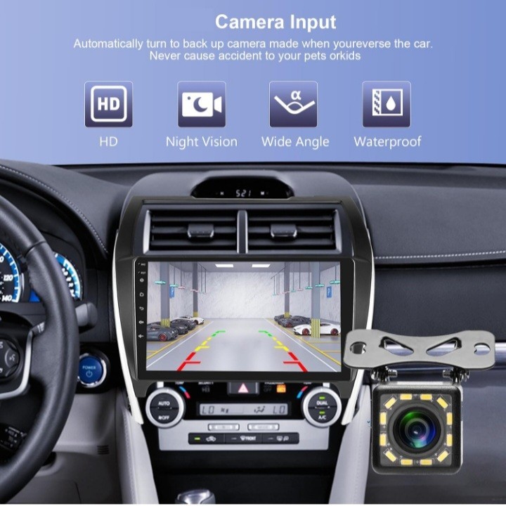 Car Radio Stereo for Toyota Camry 2012 2013 2014, 1G+32G Rimoody Android 13 10.1