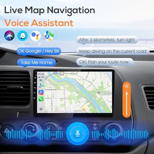 Double Din Car Radio Haudio 10.1 Inch 2GB 64GB CarPlay