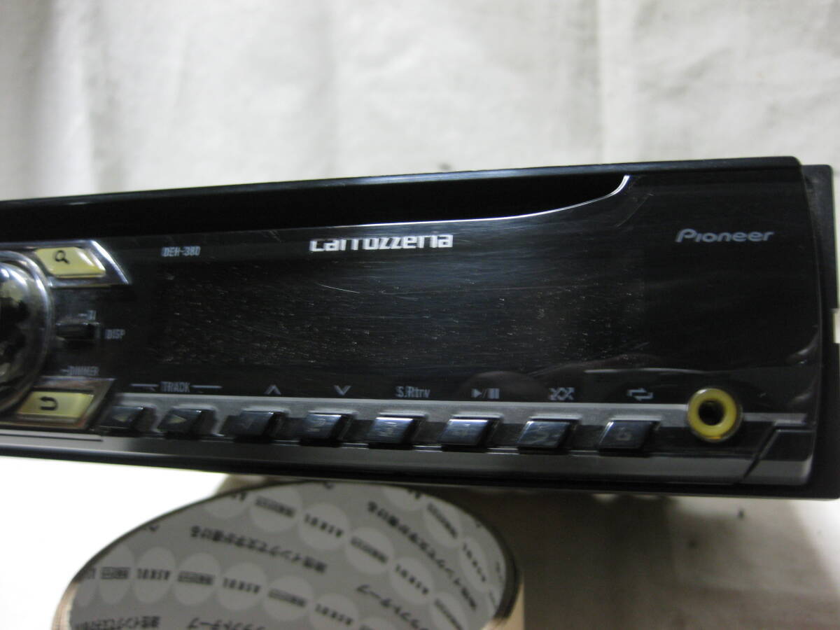 JDM Pioneer Carrozzeria CD player AUX MP3 DEH-380 1DIN JAPAN