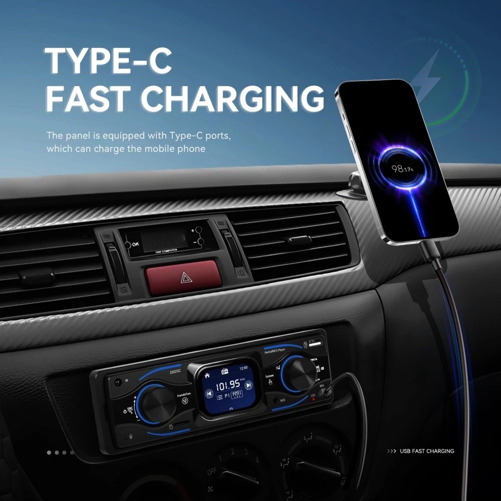 2.17 inch 1 DIN Car Stereo Radio Touch Screen Bluetooth FM MP3 Player TF USB AUX