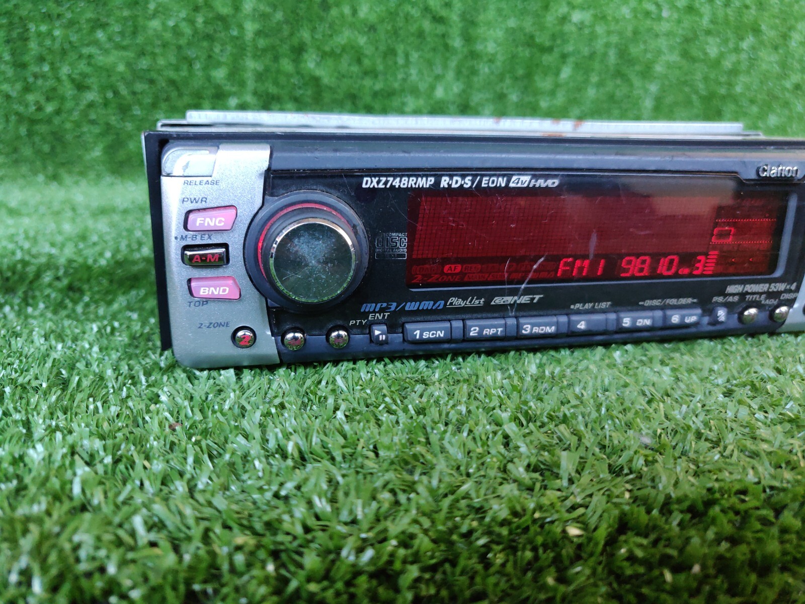 Clarion Dxz748rmp Dxz 748 Rmp Original Car Radio Poor Condition