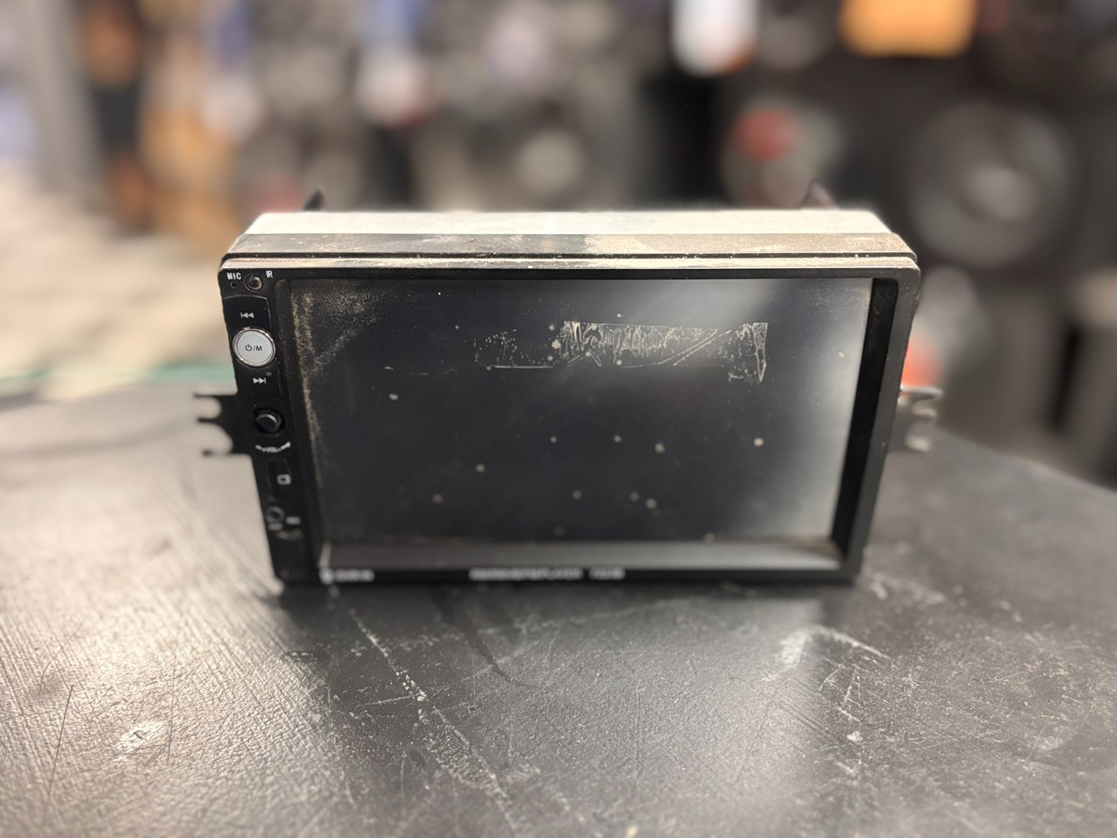 7023B Double Din Radio