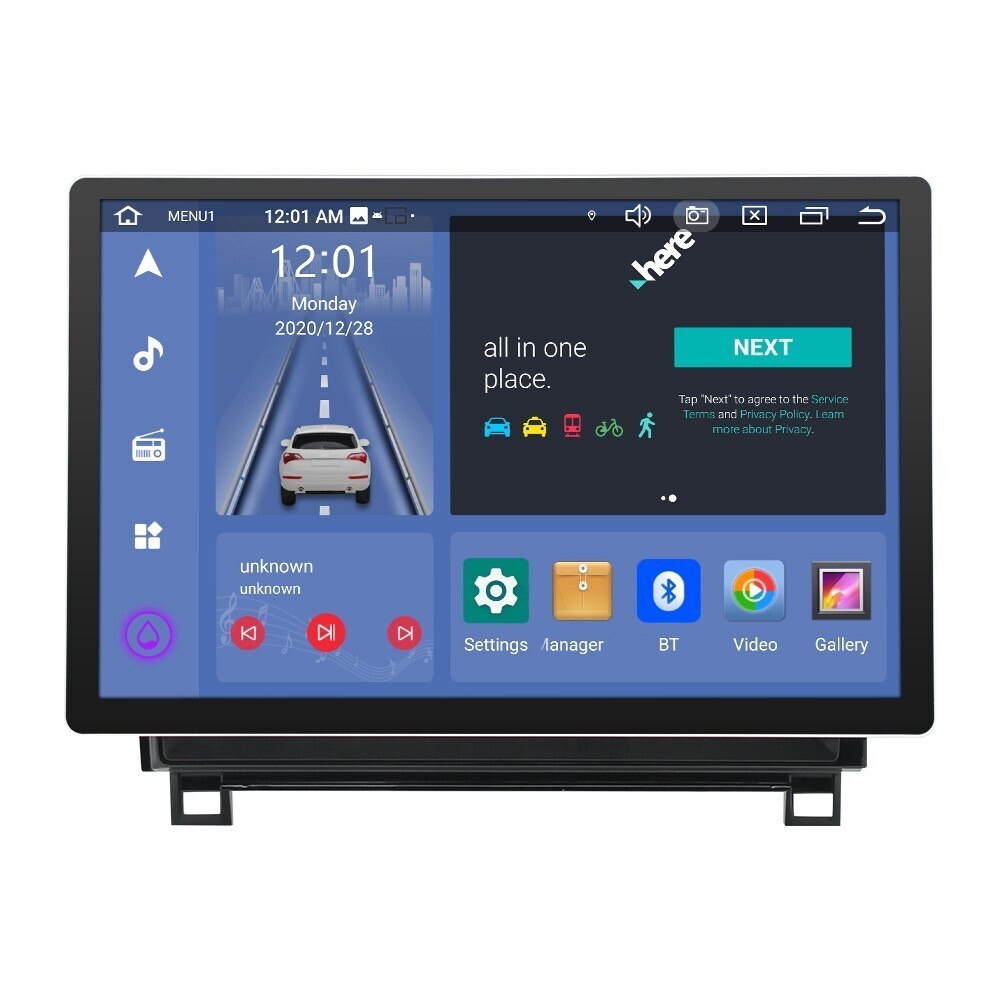 13.3″ Car Stereo Radio Android Double DIN For Toyota Tundra Sequoia 2007-2018