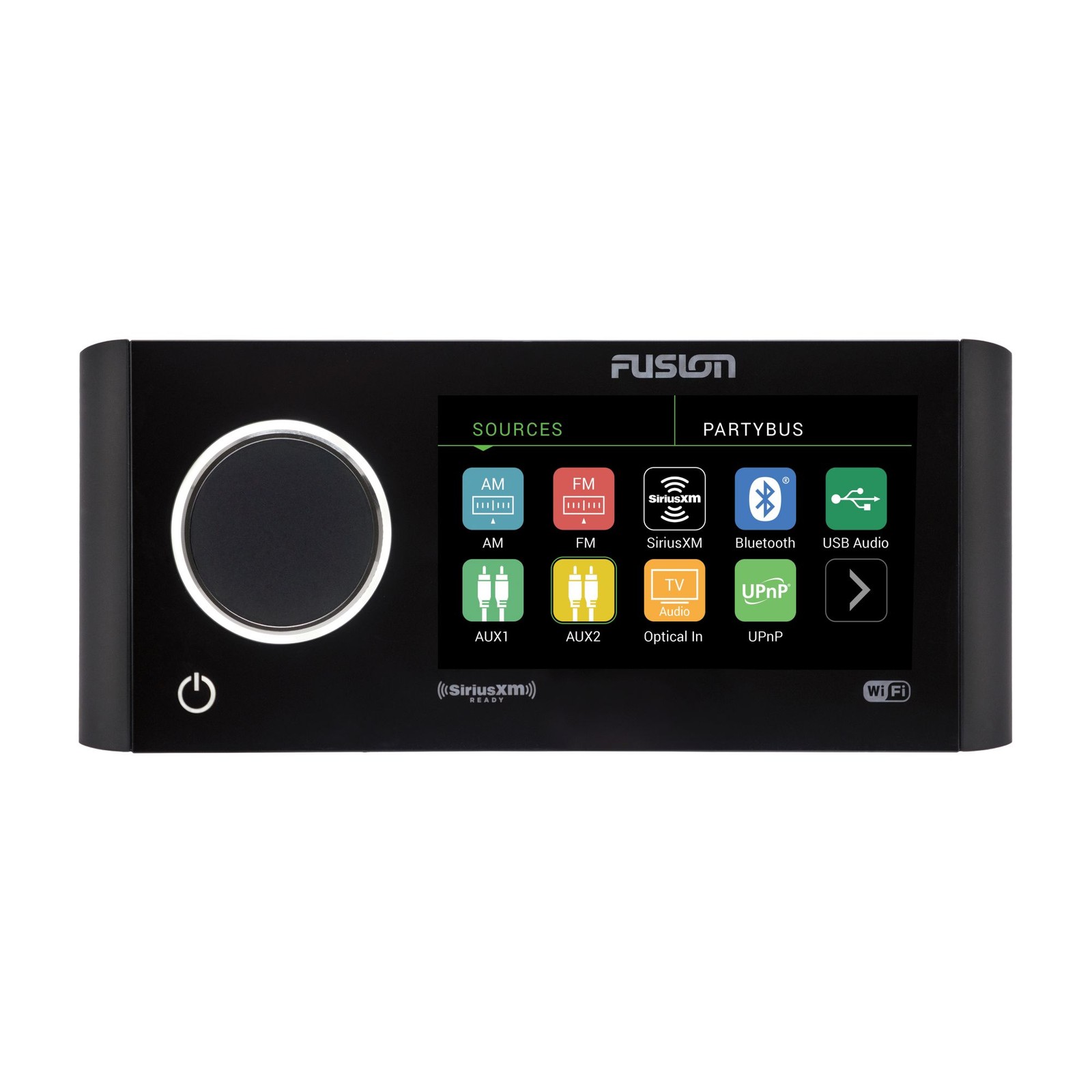 Fusion MS-RA770 Apollo Marine Entertainment System + MS-AP41200 4-Ch Amp