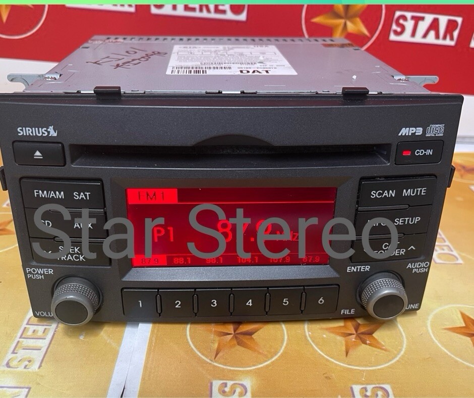 09 10 Kia Optima AM FM XM CD radio receiver OEM 96160-2G950T0 KI101U