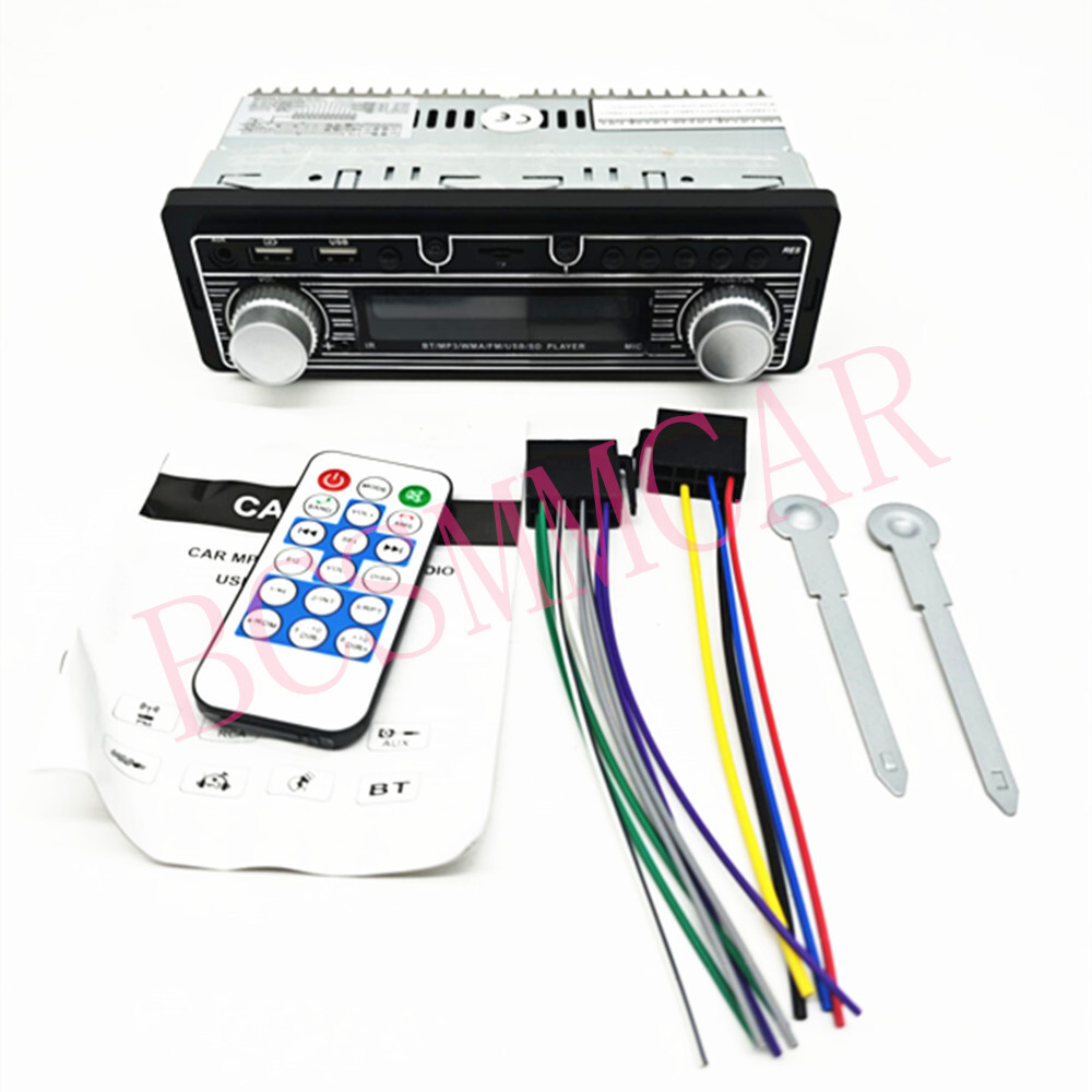 Car Stereo MP3 Player Single DIN Bluetooth Handsfree RCA FM USB AUX Audio Radio