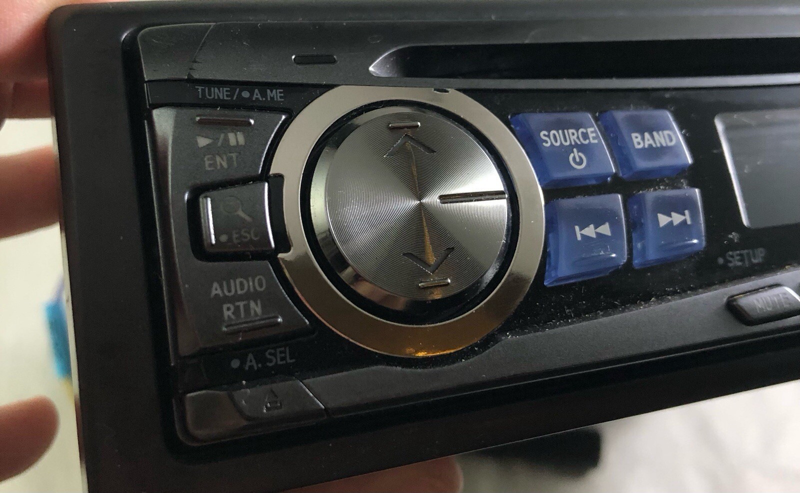 Used ALPINE CDE-9872J CD CD-R/RW MP3 player 45W×4ch JAPAN Vk05