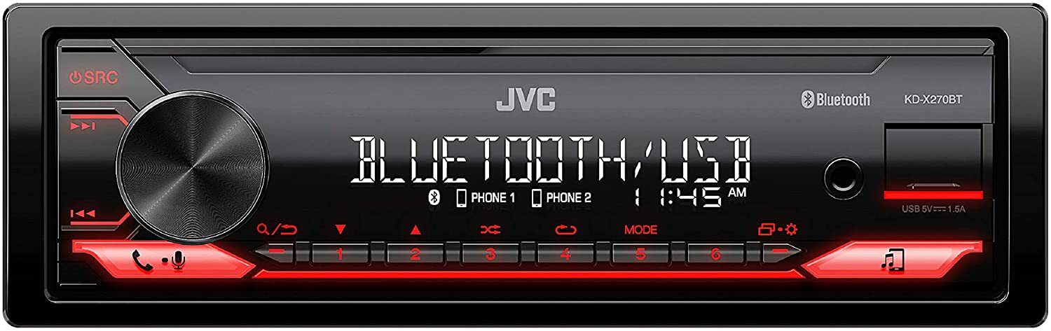 JVC Stereo + Install kit Radio 4″x6″ Speakers For 1988-1994 GM C/K 1500, 2500 RD