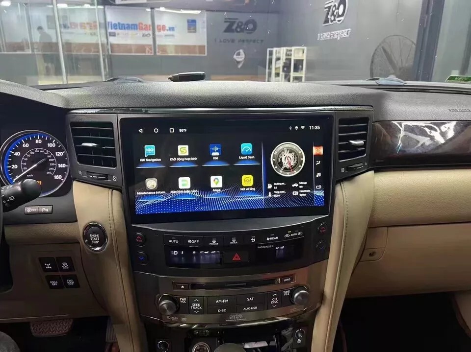 12.5″ Car Stereo Radio Auto Android Carplay 4+32GB For 2007-2015 Lexus LX570