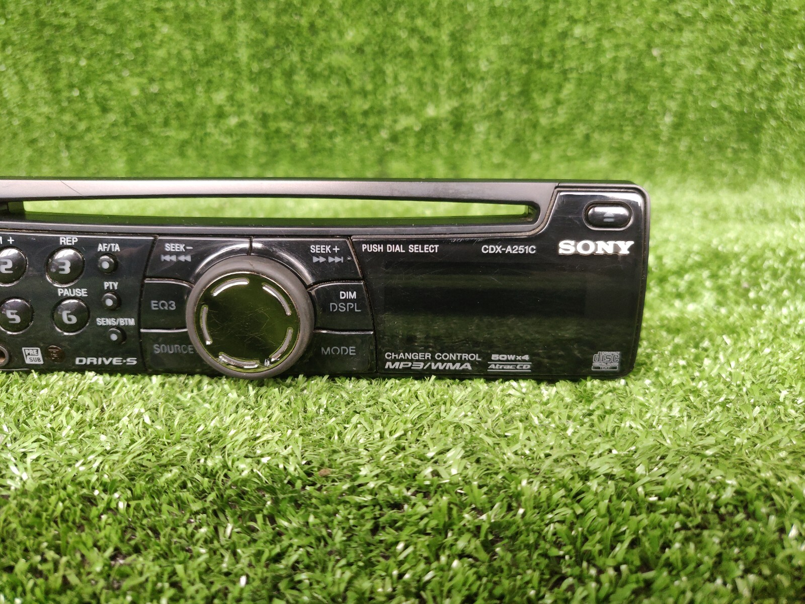 Sony Cdx-a251c Cdxa251c Original Car Radio Faceplate Head Unit Only