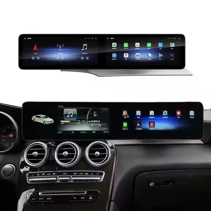 For 2019 Mercedes Benz GLC C Class 8G+128GB CarPlay Car Stereo Radio GPS