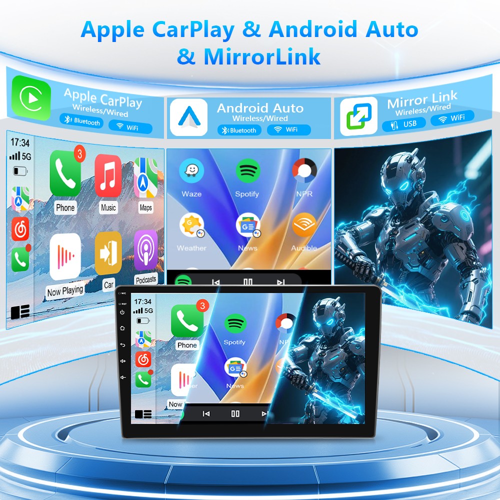 For Ford F-150 2009-2014 Apple Carplay Android 13 8Core Car Stereo Radio GPS FM