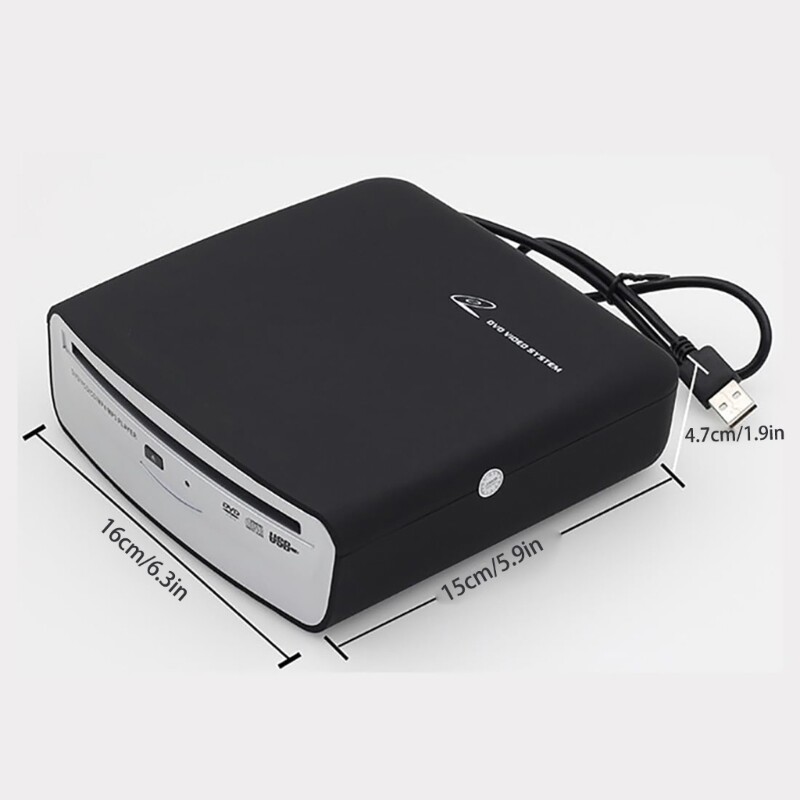 Universal Car Disk Box USB External DVD Player For Laptop Computer Desktop