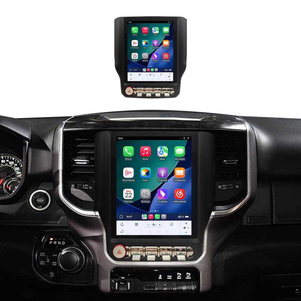 10.4″ Android Radio For 2019-2021 Dodge RAM 1500 2500 3500 GPS CarPlay 2+64G