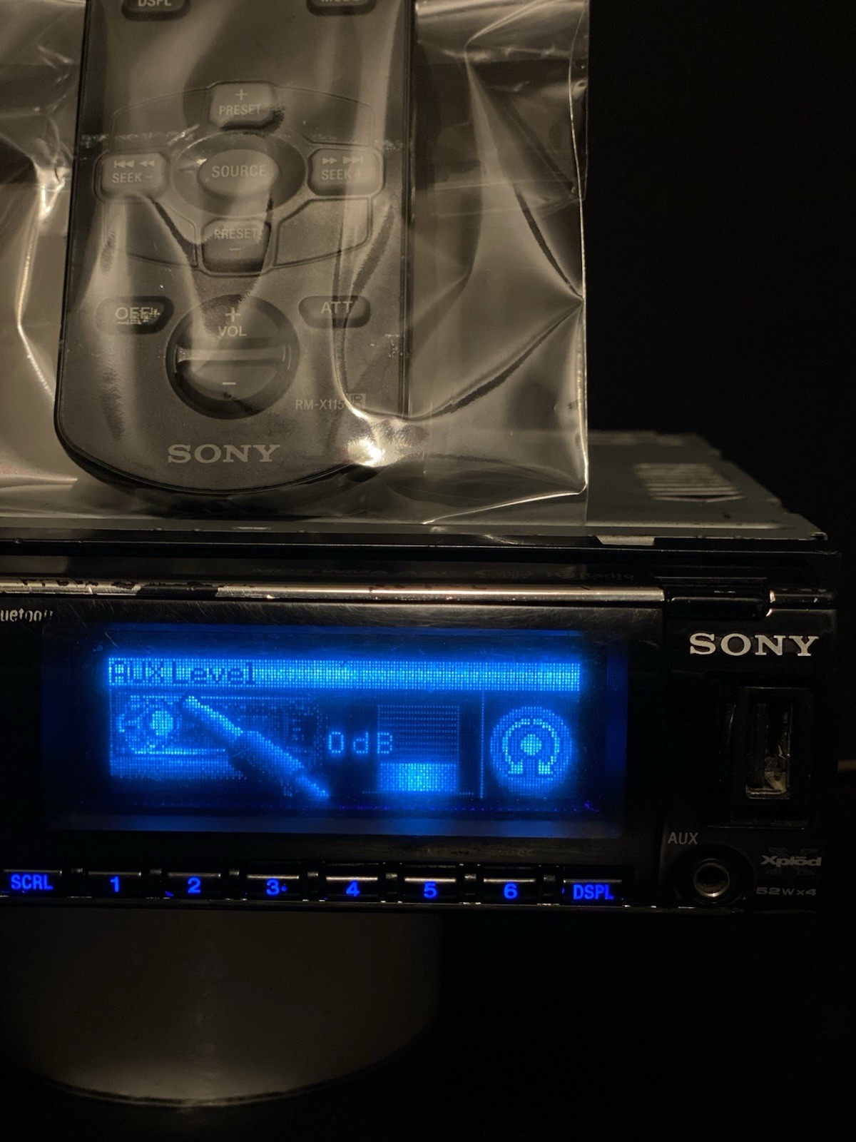 🔥✅SUPER RARE BLUETOOTH SONY CDX WORKING PERFECTLY ✅🔥