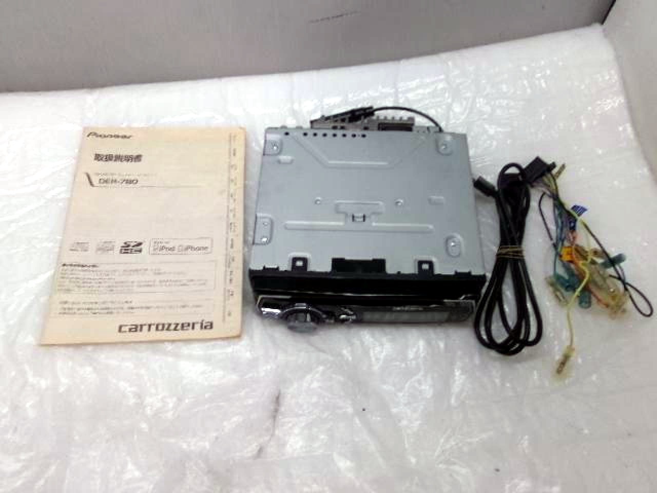 carrozzeria DEH-780 Car Stereo Receiver Tested Working USB w/ Manual