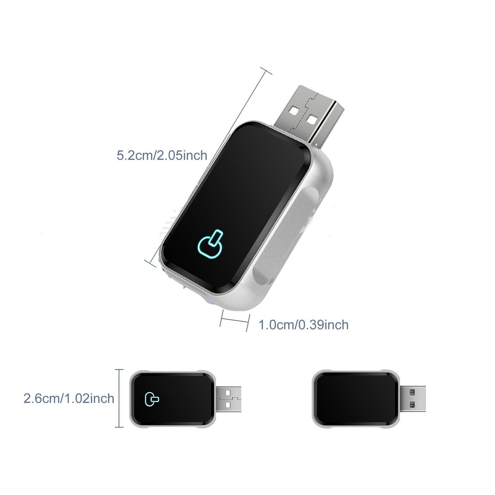 Wired to Wireless CarPlay & Android Auto Adapter – Plug & Play, Fast Connection