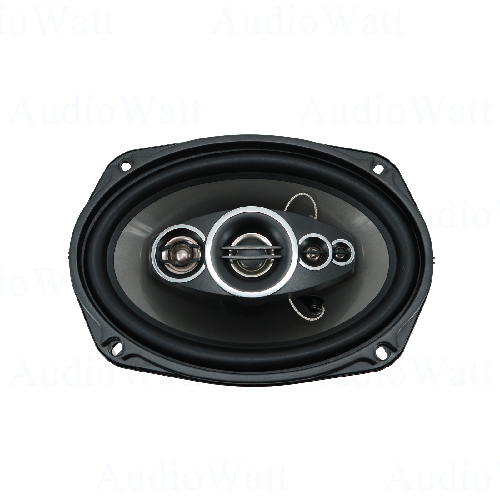 Audiotek Bluetooth Car Stereo Digital Media Receiver + 4x Audiobank 6×9″ Speaker
