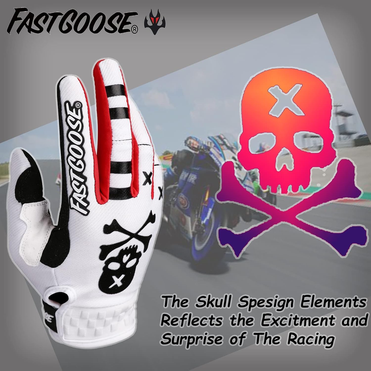Dirt Bike Motorcycle Gloves Motocross Off Road Racing ATV Motorbike Gloves