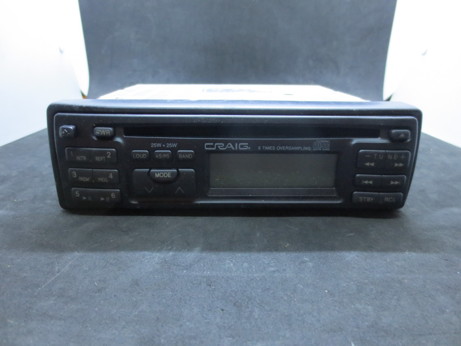 Craig AP9910 AM/FM CD Car Stereo with Removable Face & Original Box