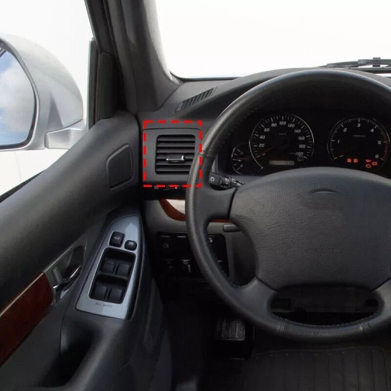 Replacement Car Climate Control Air Conditioning Vent Grille for LC120 Dashboard