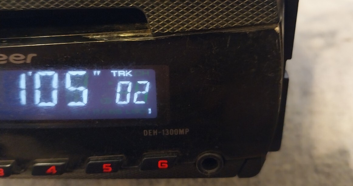 Pioneer DEN-1300MP Faceplate Only (Used).