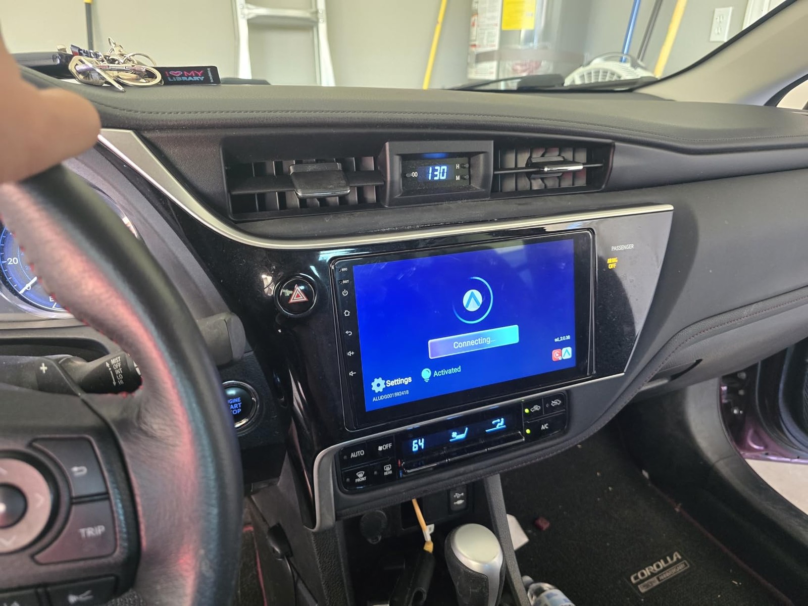 Apple Carplay For Toyota Corolla 2017-2018 Android 13 Car Stereo Radio GPS 4+64G