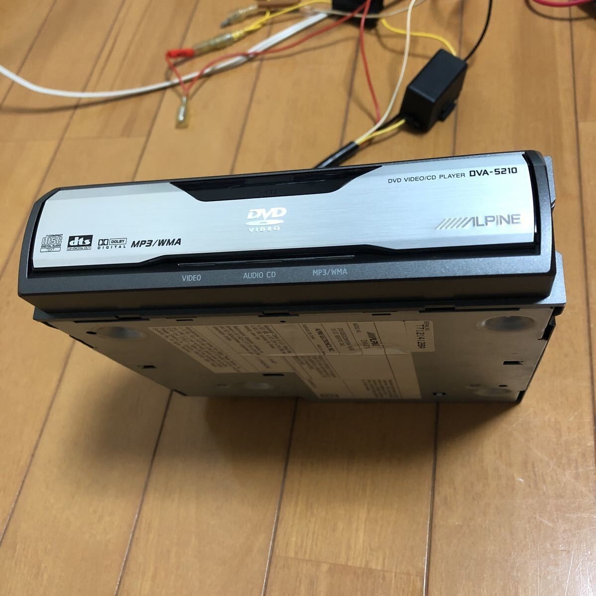 Alpine DVA-5210 DVD/Video CD Player Dedicated in-vehicle design Working F/S