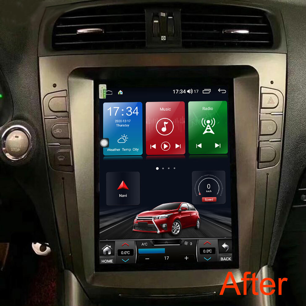 8+128G Android 14 For LEXUS IS250 IS300 IS350 2006-2011 Car Stereo Radio GPS BT