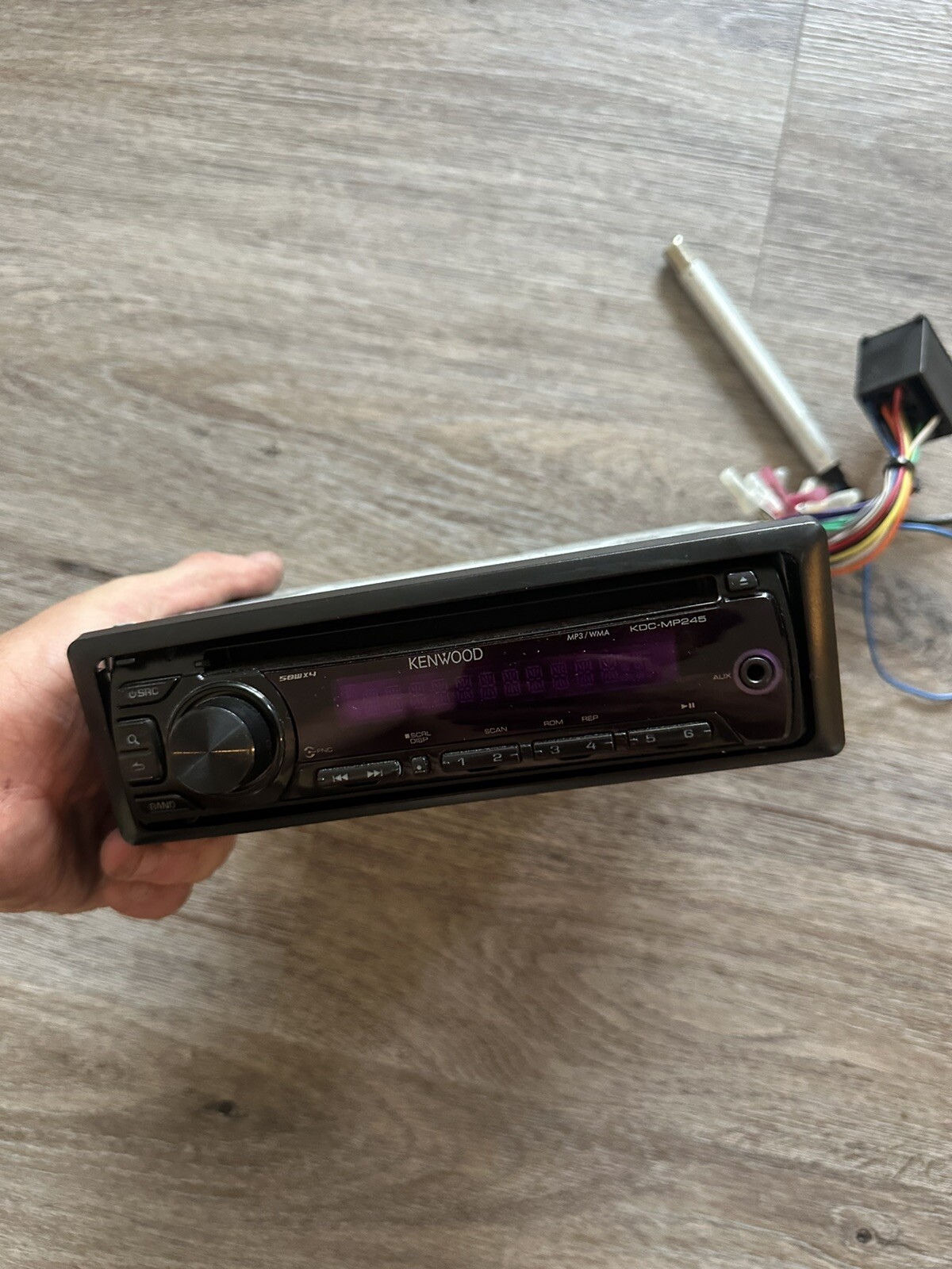 Kenwood KDC-MP245 CD Player In Dash Receiver
