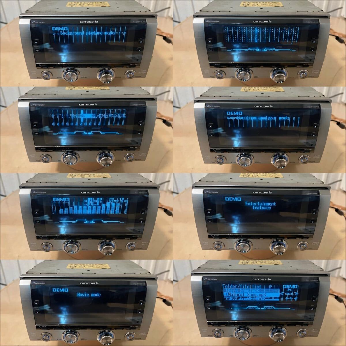 Pioneer Carrozzeria FH-P099MD CD MD Car Stereo Receiver Tested Working – JAPAN