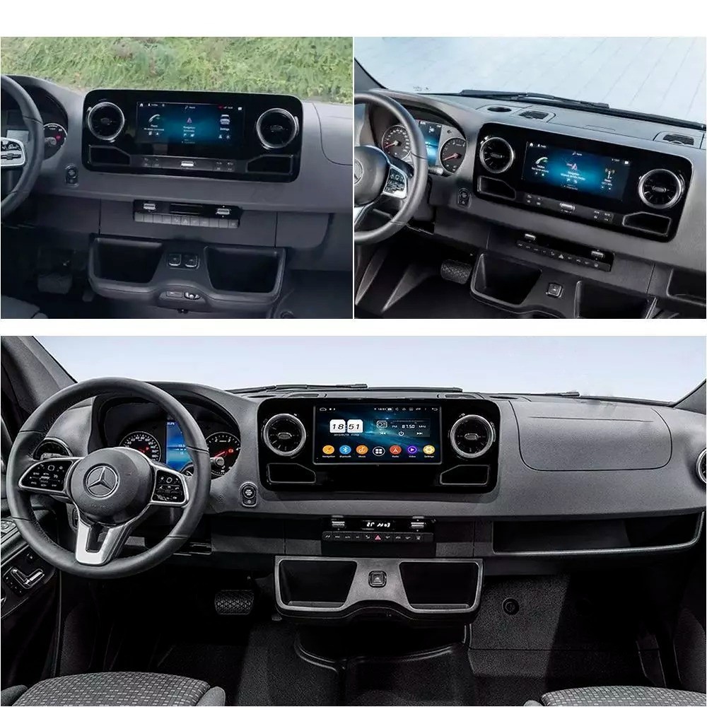 10.25” Car Stereo Radio GPS For Mercedes-Benz Sprinter 2019-2022 AHD BT CarPlay
