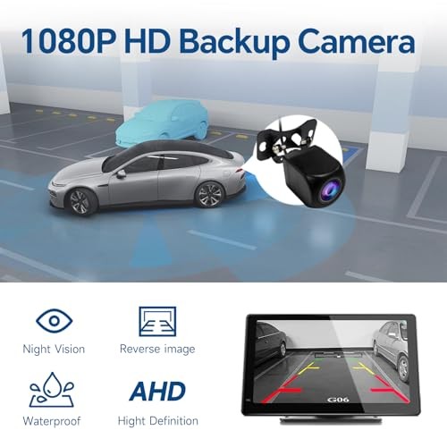 7″ HD Touch Screen Car Stereo, Portable Wireless CarPlay and Android Auto,