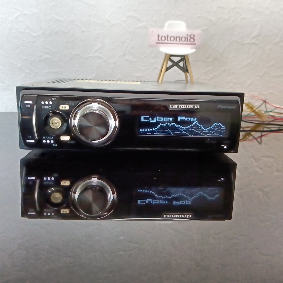 Pioneer Carrozzeria DEH-P730 1DIN Car Audio CD Tuner DSP Tested Fast Shipping