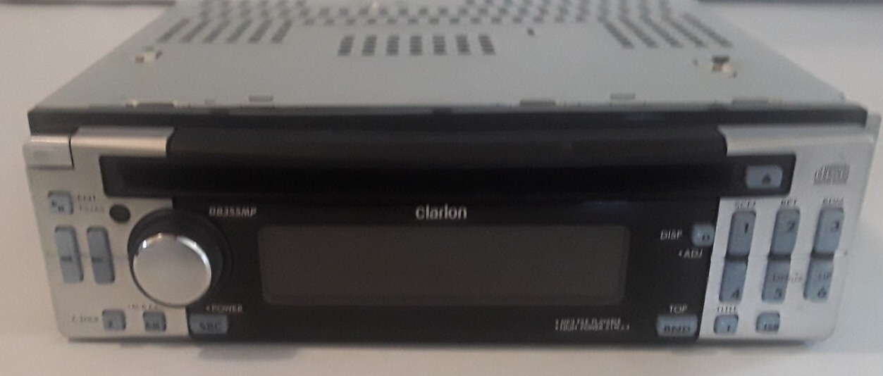 Clarion DB355MP In-Dash Car Stereo CD Receiver MP3 Detachable Face w/ Remote