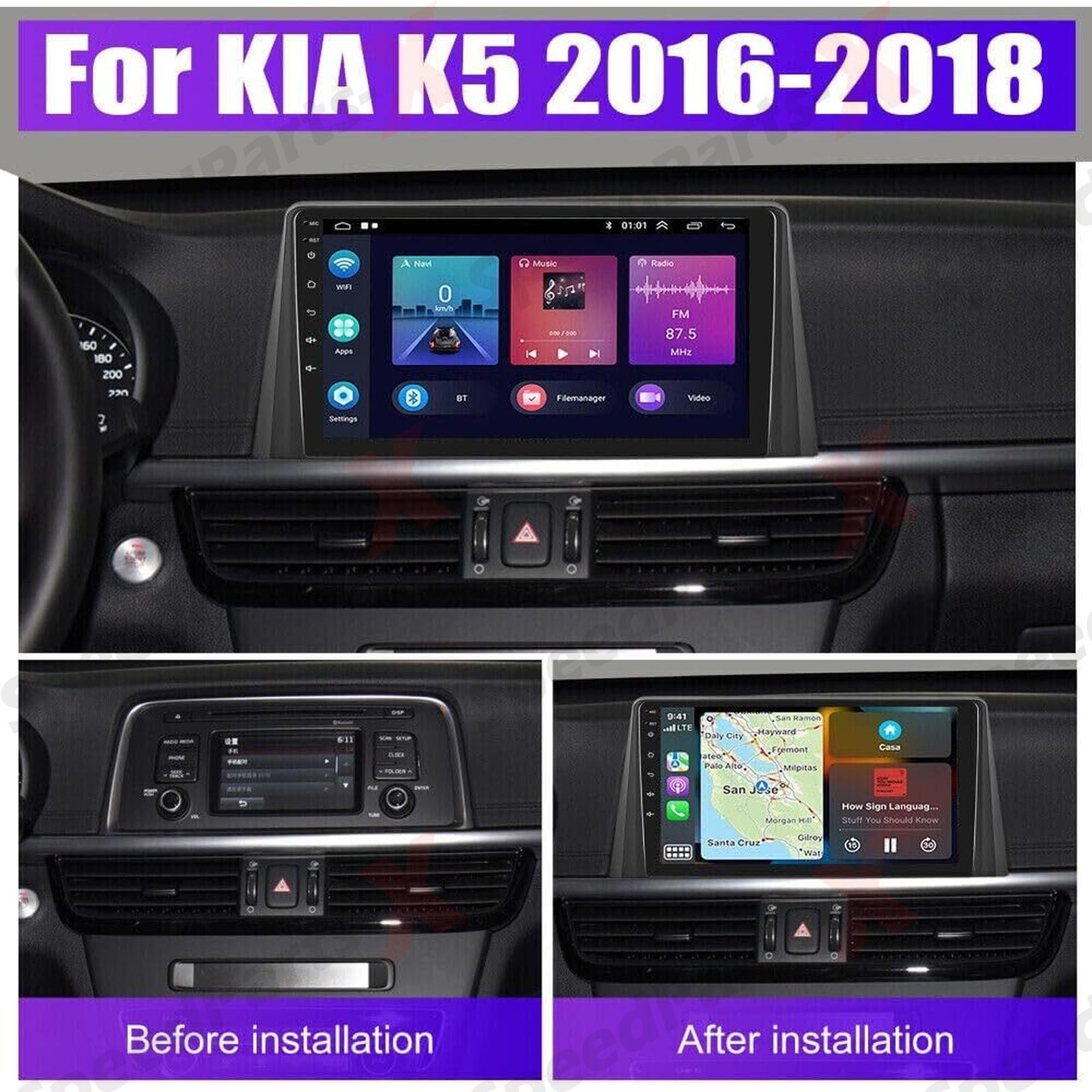 For 2016 2017 2018 Kia Optima K5 Android 13 Car Radio Carplay GPS Navi Wifi SWC