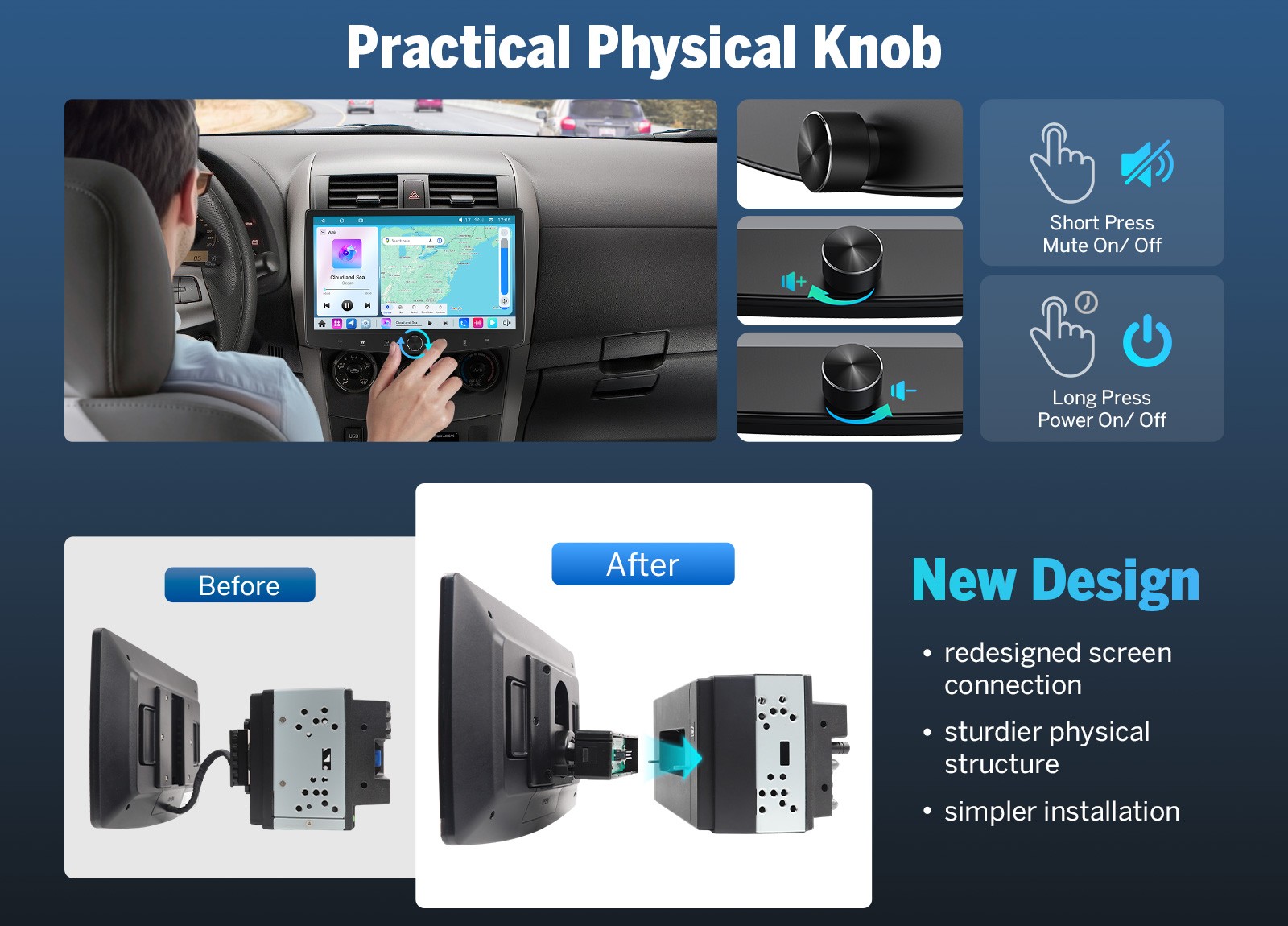 CAM+DVR+OBD+Android 12 6+64G 10.1″ Car Stereo Radio GPS Navigation 2 DIN CarPlay